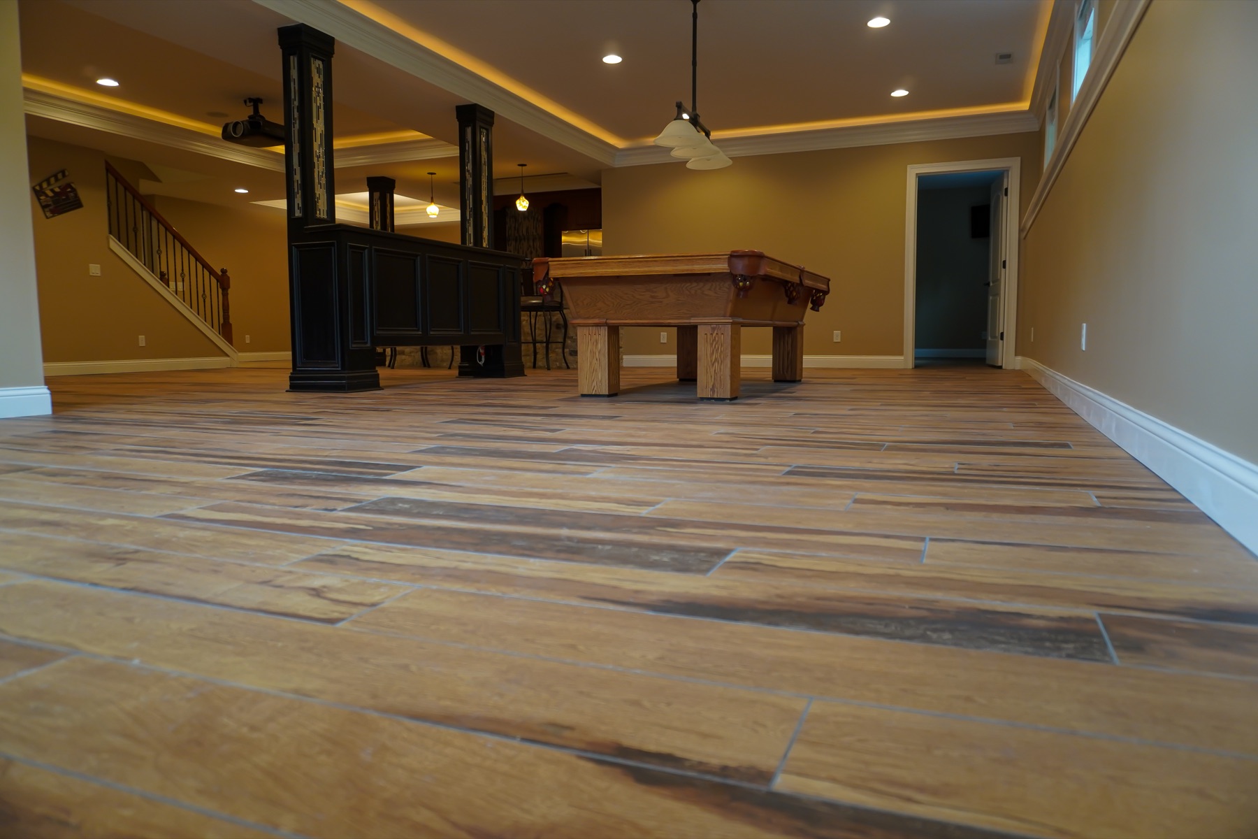 Built-in home theater