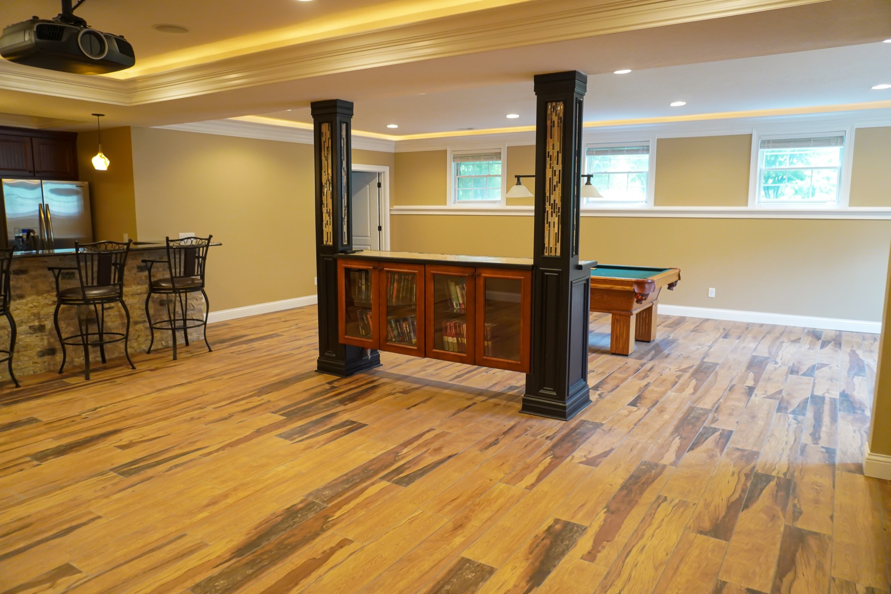 Custom stone bar